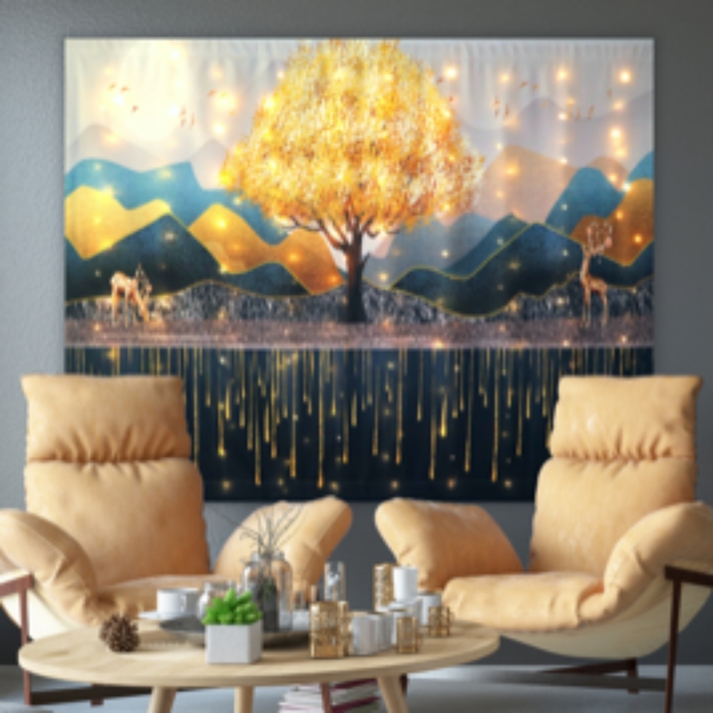 Modern Multicolor Boho Aesthetic Wall Hanging Home Decor LivingRoom Bedroom Gift